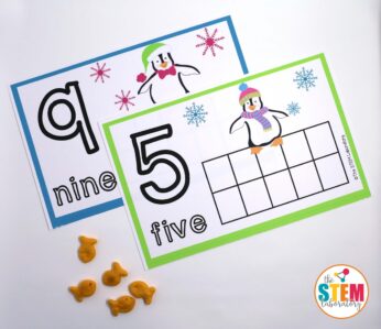 Penguin Counting Cards - The Stem Laboratory