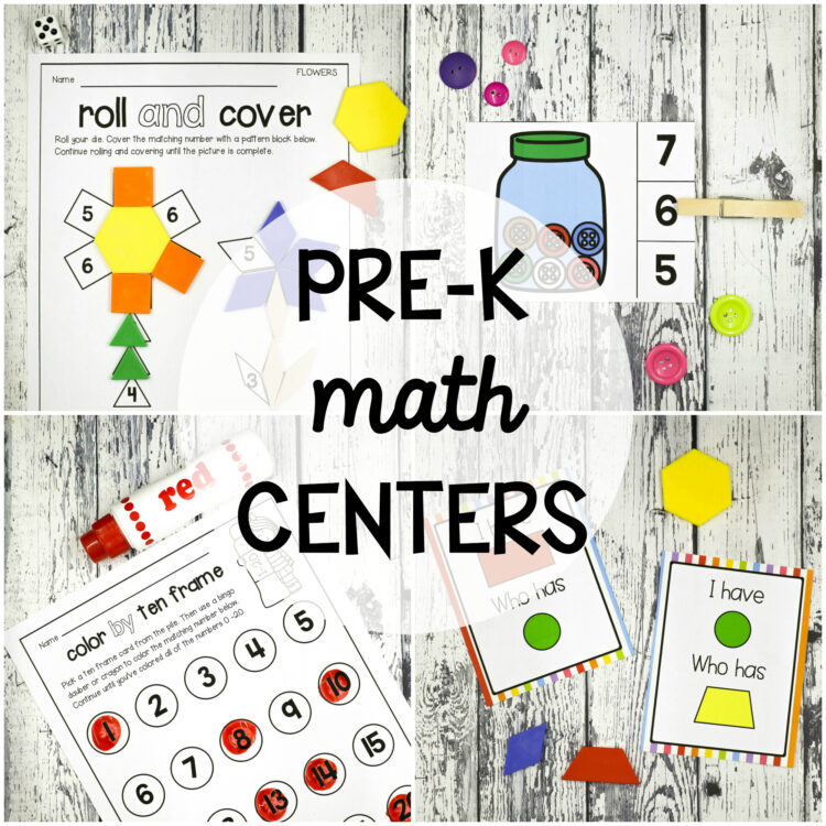 Math Lab For Preschool 25 Pre-K Math Centers - The Stem Laboratory