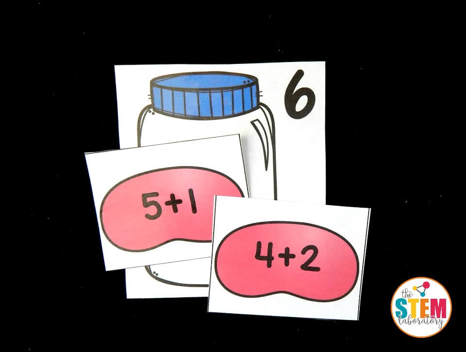 This free jellybean addition sort is a fun, hands on way to practice addition within 10! 