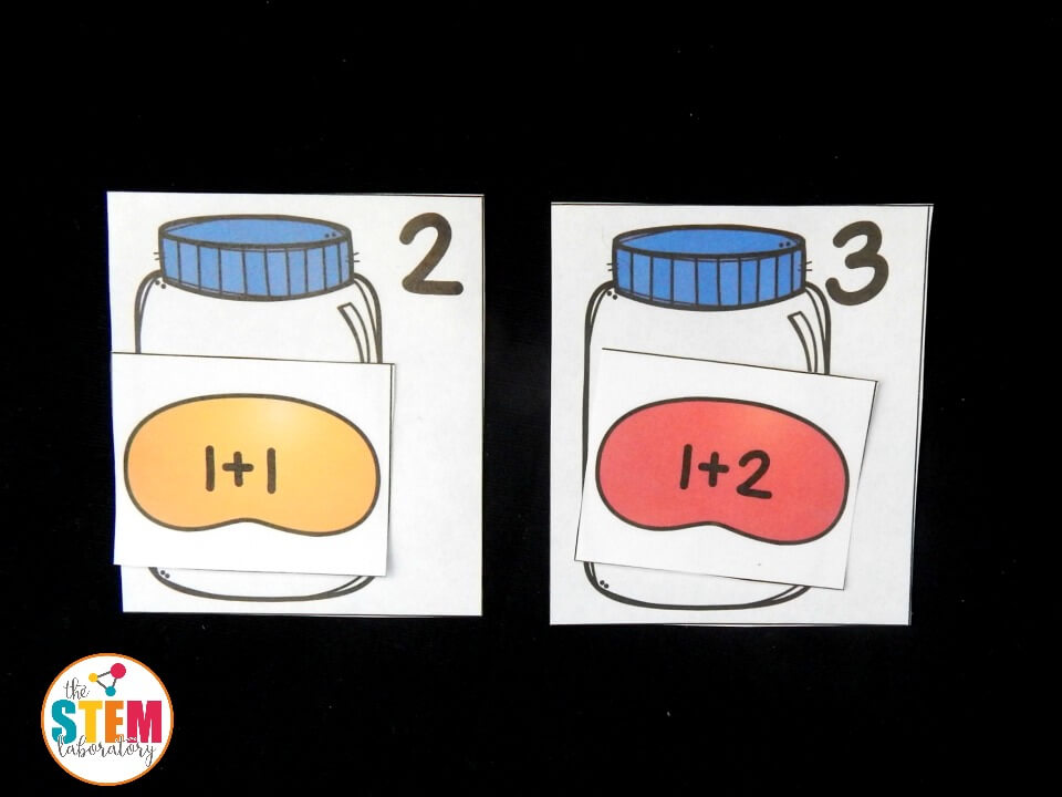 This free jellybean addition sort is a fun, hands on way to practice addition within 10! 