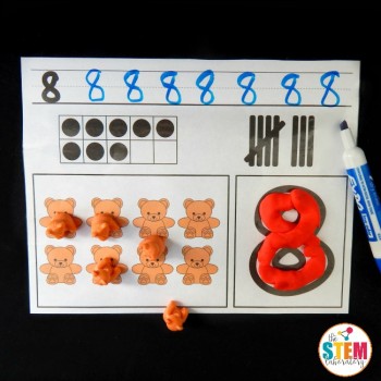 Numbers 1-10 Activity Mats - The Stem Laboratory