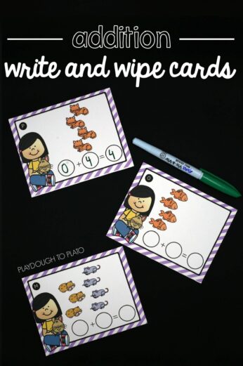 Addition Write and Wipe Cards - The Stem Laboratory