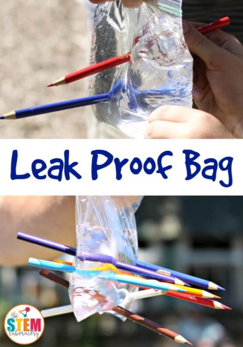 Once you learn the science behind the leak proof bag you'll be ready to poke holes in a bag full of water while holding it over somebody's head!
