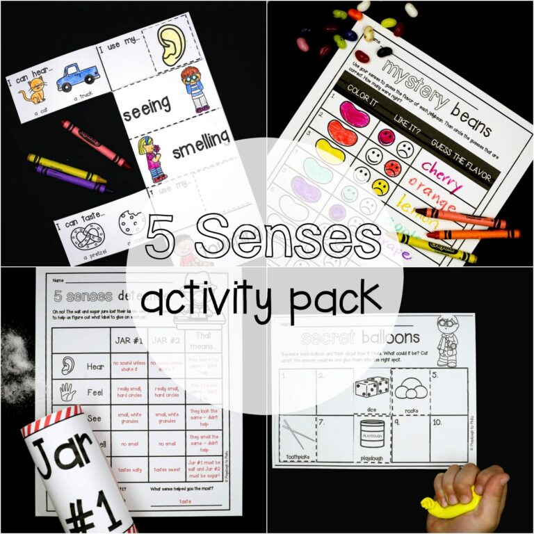 5 Senses Activity Pack