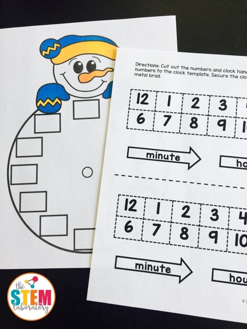 slide7 | Build a Snowman Clock