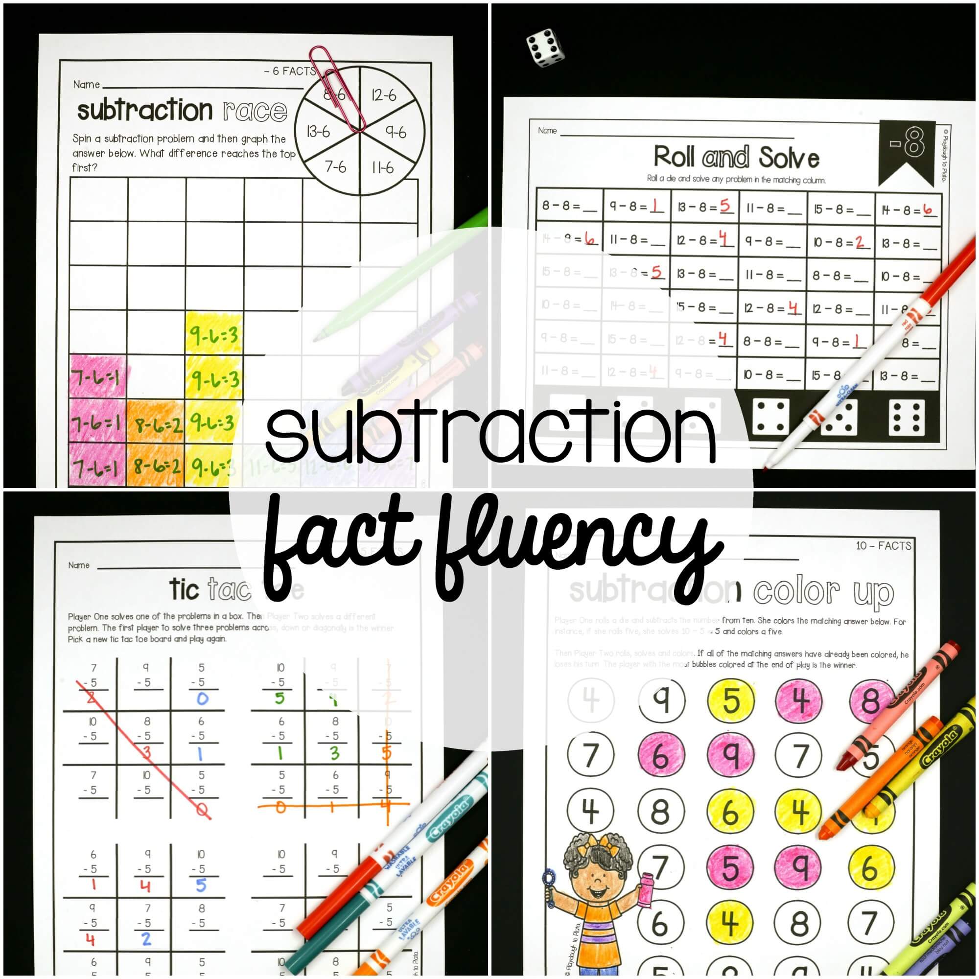 Subtraction Fact Fluency