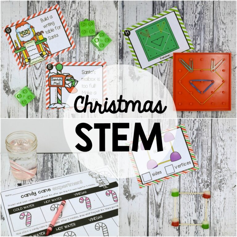 Christmas STEM Challenges