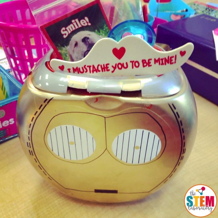 Encourage students to use design thinking as they build a valentine box to collect valentines.  Every year, I send home this family art project at the beginning of the month.  This can also work well as a STEAM activity in your class as well.