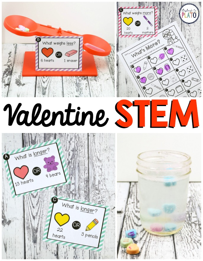 Valentine’s Day STEM Challenges