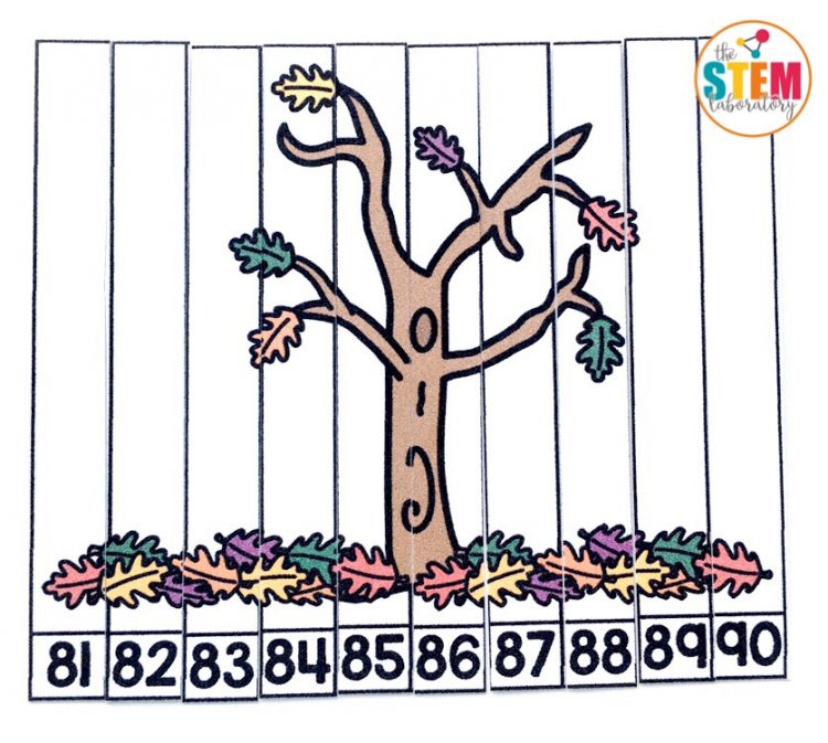 Fall Number Puzzles