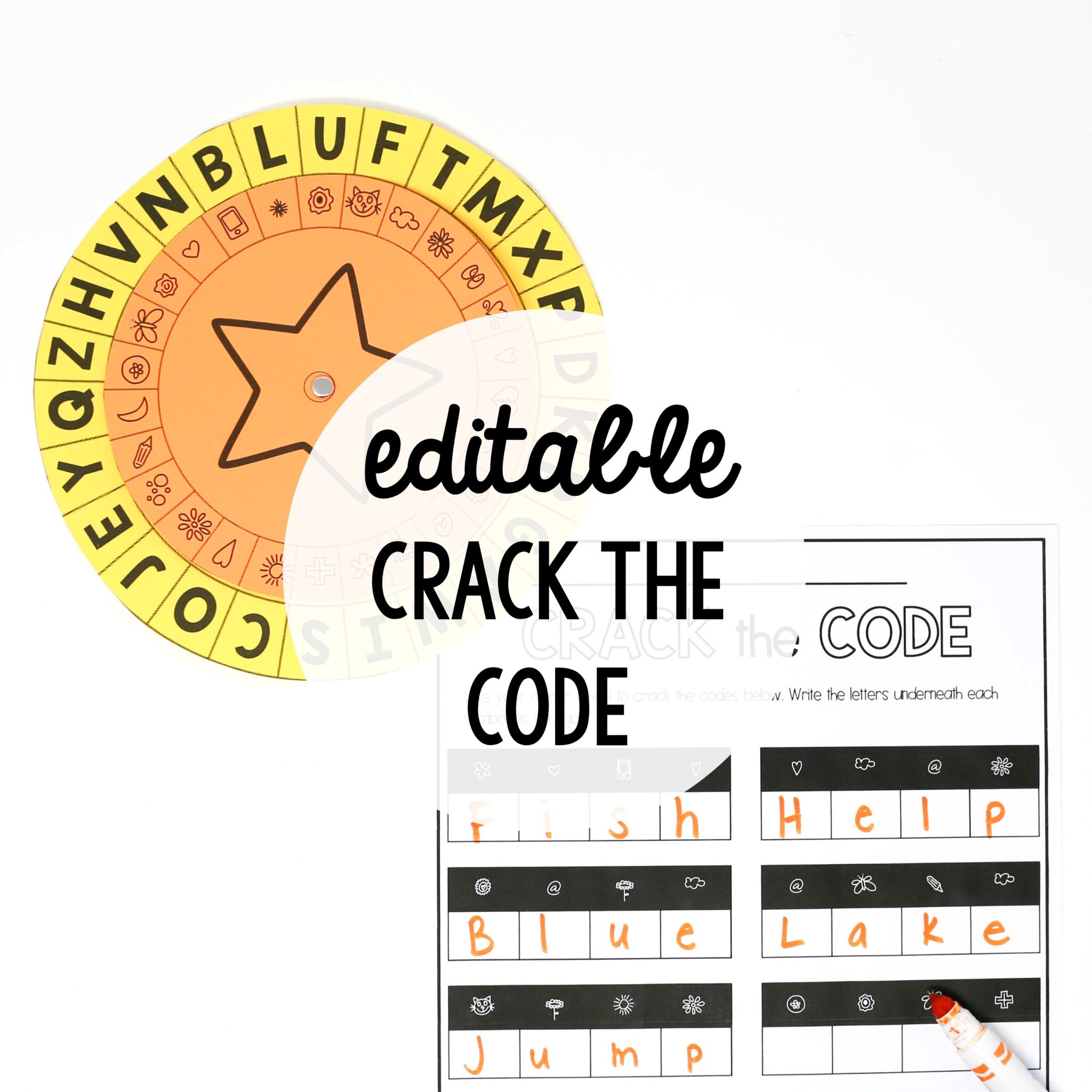 EDITABLE Crack the Code - The Stem Laboratory