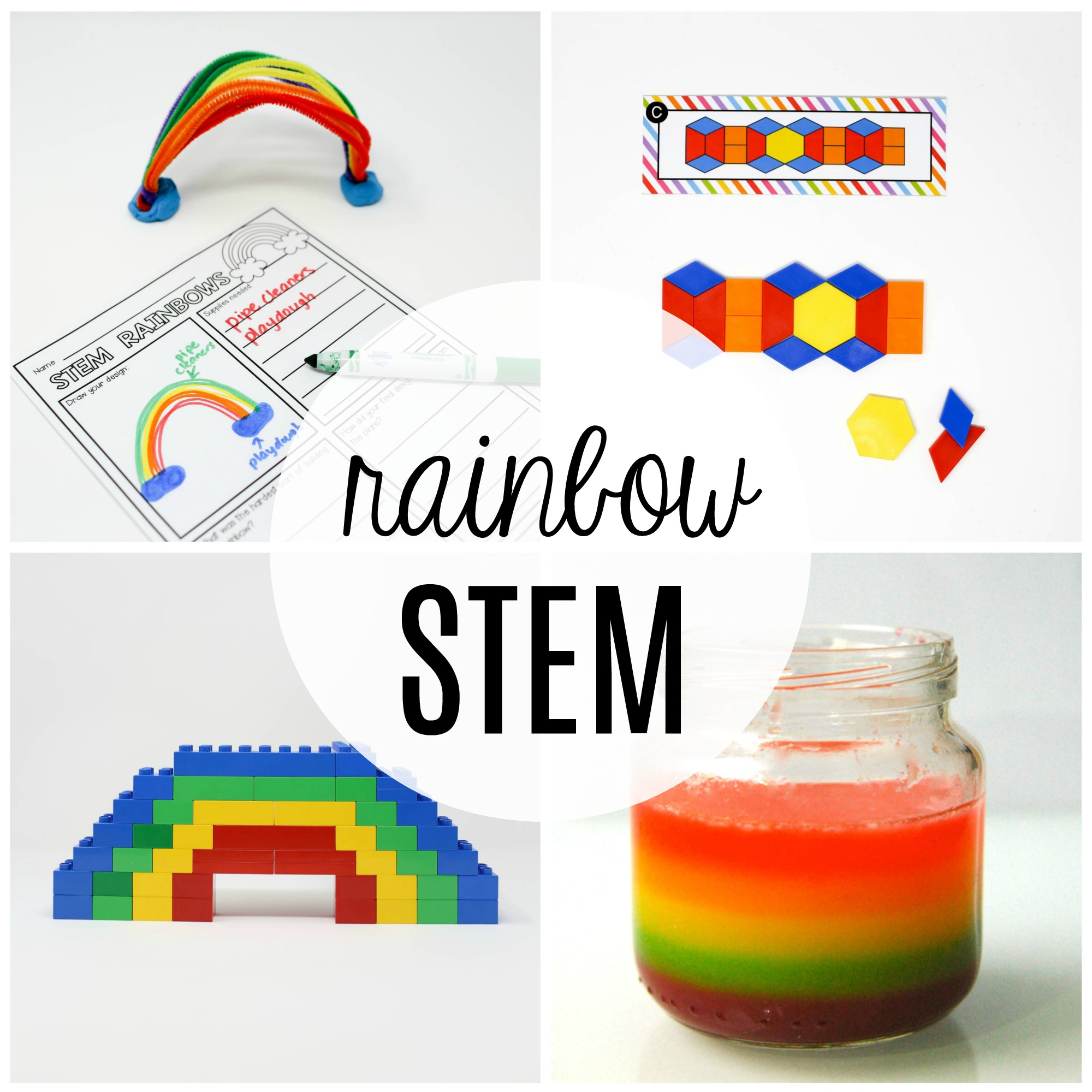 Rainbow STEM Challenges