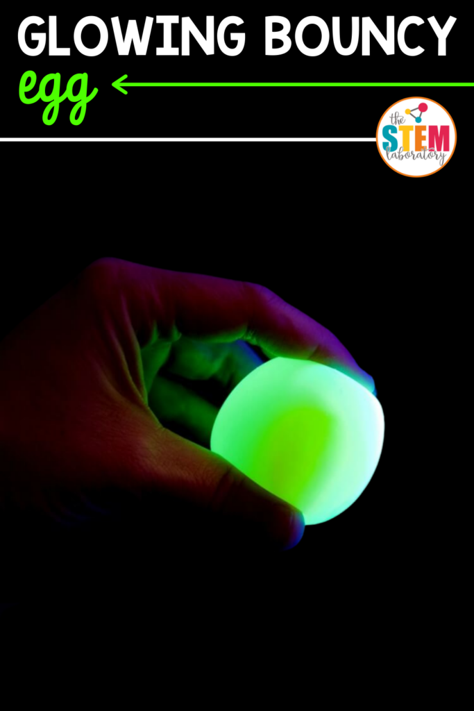 Glowing Bouncy Egg Experiment