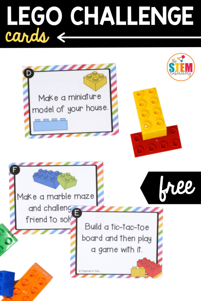 Free Lego Challenge Printable Stem Activities